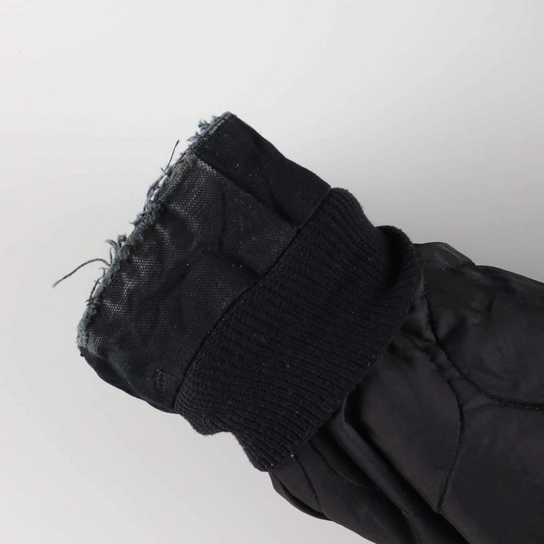 00'S Carhartt Traditional Coat Duck Work Jacket Made in USA Men's L size unclear black type Vintage Second Hand