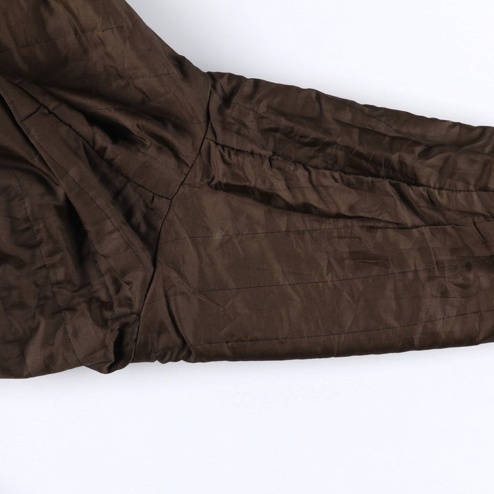 Francesco Rizzi padded leather jacket, made in France, men's size XL genuine leather Beige type Vintage Second Hand