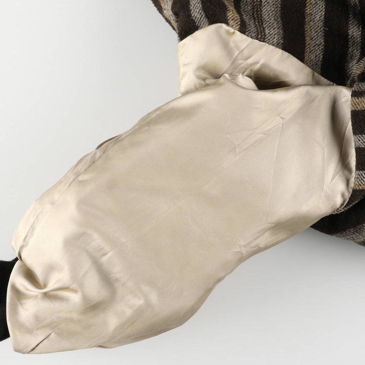 AMI LONDON Swing Top Leather Blouson, Men's Size XL genuine leather brown type Vintage Second Hand