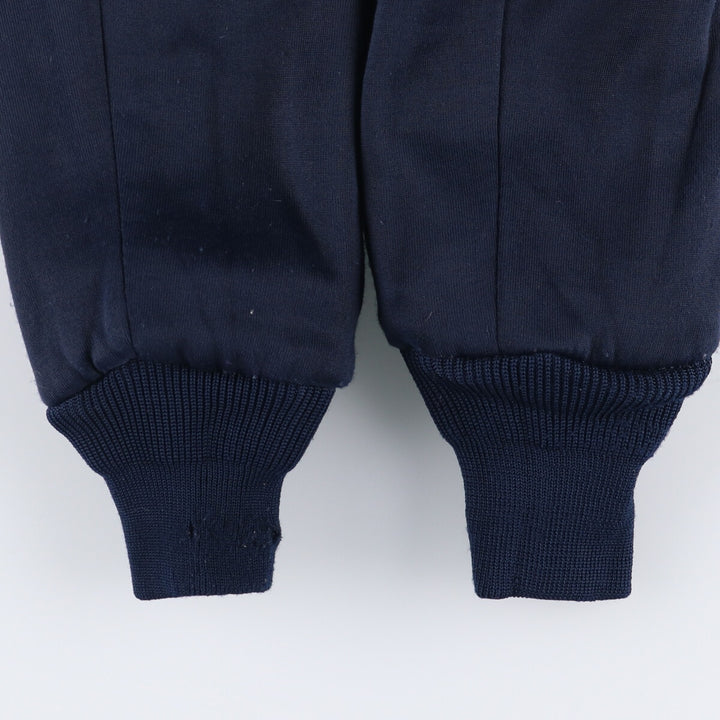 Vintage 1980'S Utility Jacket, Dark Blue, Military Utility Jacket, Made in USA, Men's Size L polyester navy blue type Vintage Second Hand