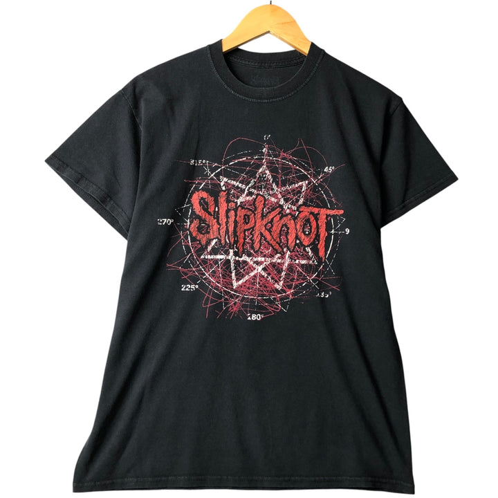 Slipknot Band T-shirt, Band T, Men's M size unclear black type Vintage Second Hand
