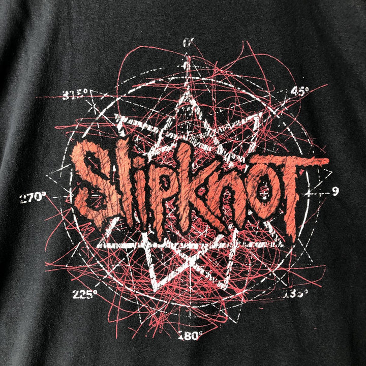 Slipknot Band T-shirt, Band T, Men's M size unclear black type Vintage Second Hand