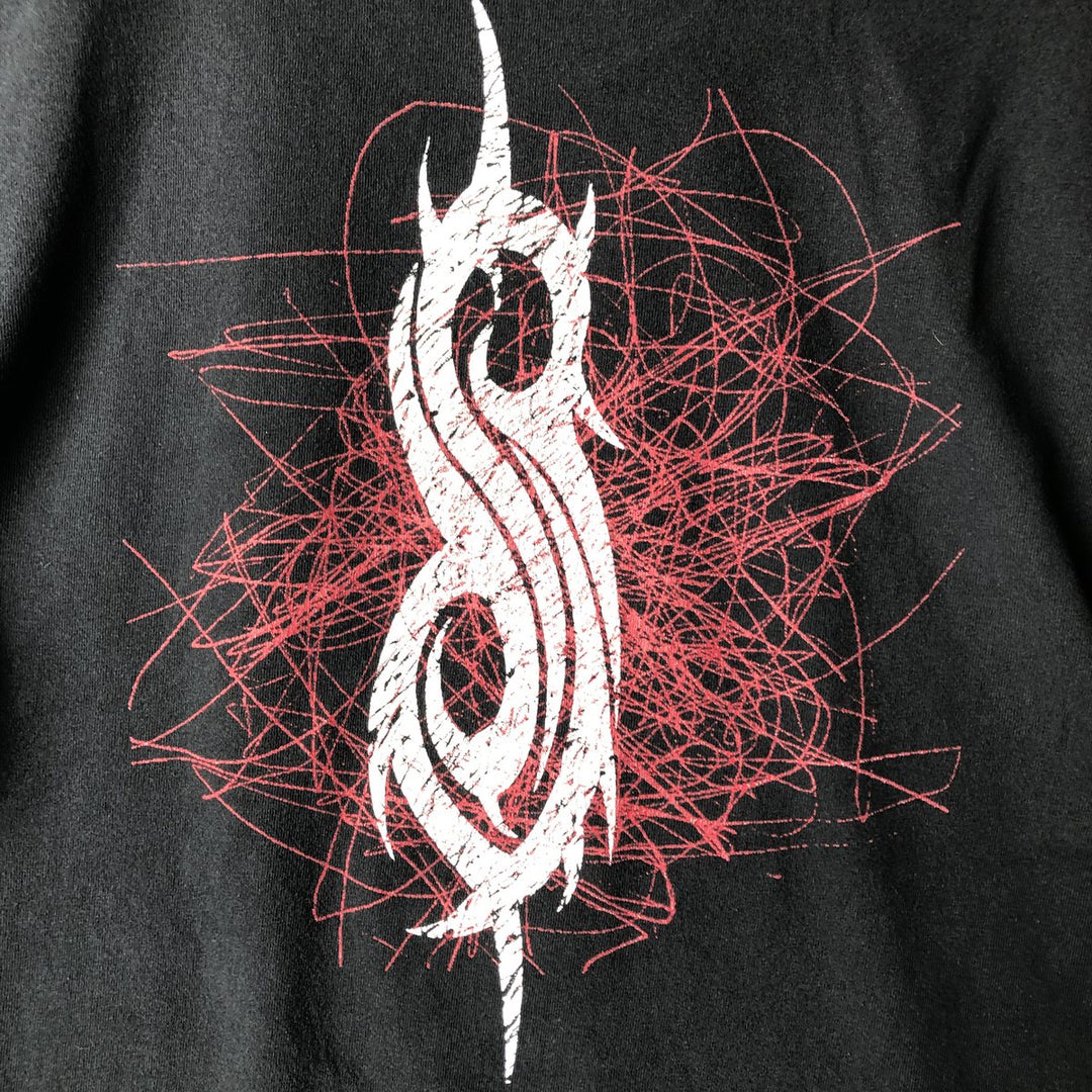 Slipknot Band T-shirt, Band T, Men's M size unclear black type Vintage Second Hand