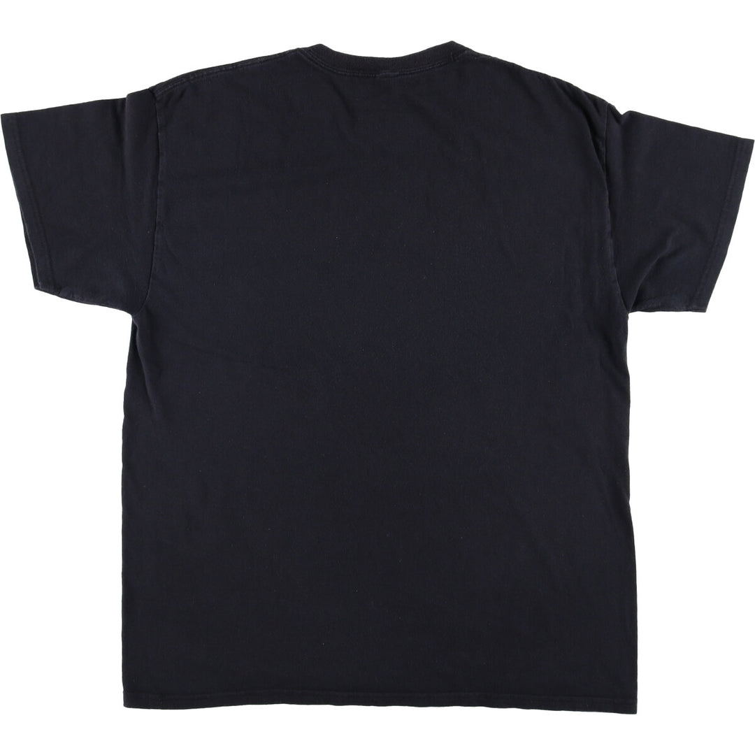 NIRVANA Nirvana Band T-shirt, Band T, Men's L size cotton black type Vintage Second Hand