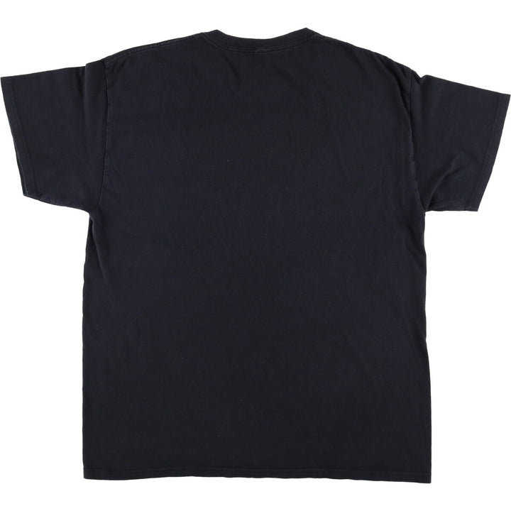 NIRVANA Nirvana Band T-shirt, Band T, Men's L size cotton black type Vintage Second Hand