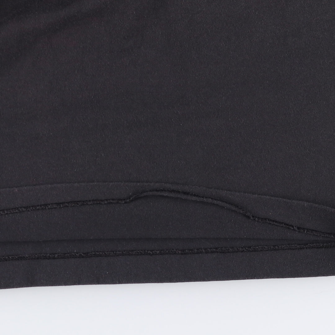 90'S Fruit of the Loom printed T-shirt, made in the USA, men's XL size, vintage cotton black type Vintage Second Hand