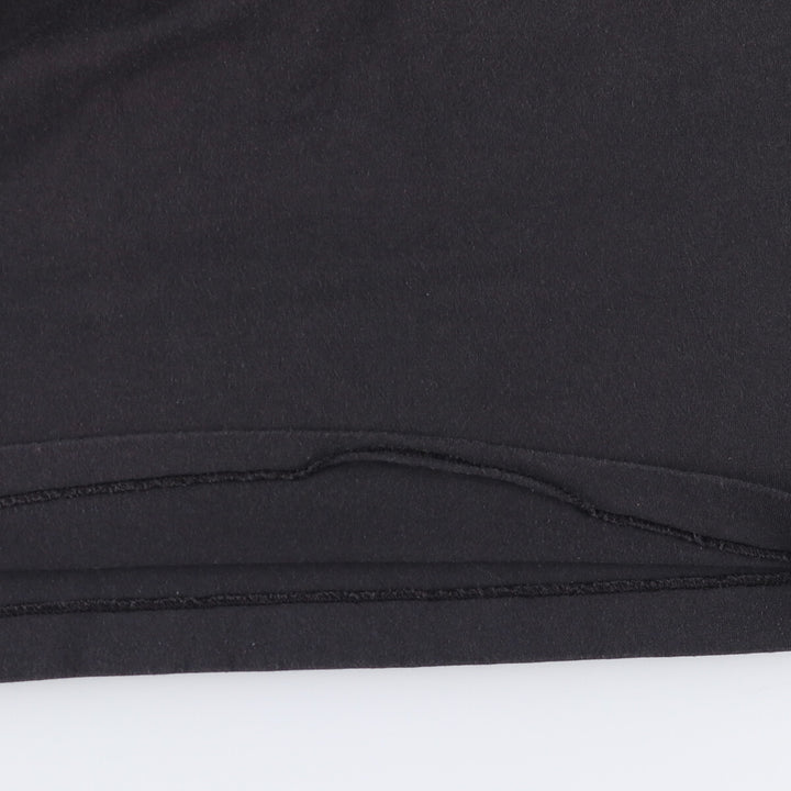 90'S Fruit of the Loom printed T-shirt, made in the USA, men's XL size, vintage cotton black type Vintage Second Hand