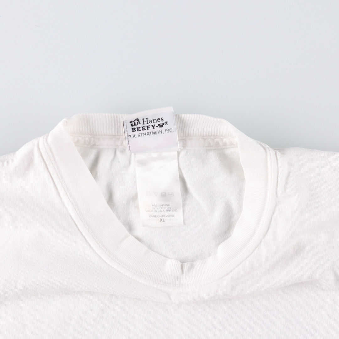 00'S Harley-Davidson Motorcycle Bike T-shirt Made in USA Men's XL cotton white type Vintage Second Hand