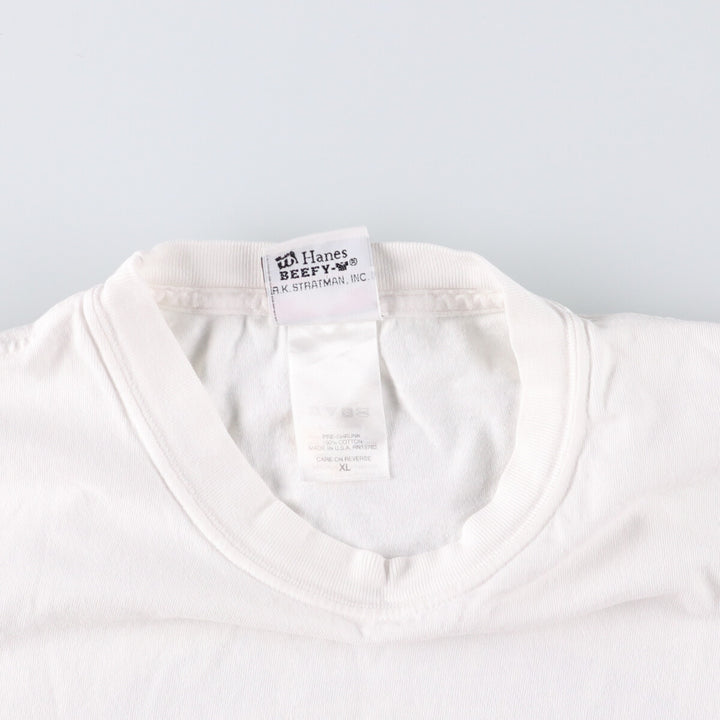 00'S Harley-Davidson Motorcycle Bike T-shirt Made in USA Men's XL cotton white type Vintage Second Hand