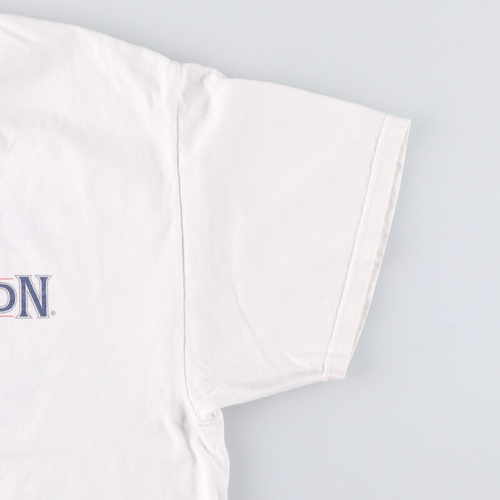 00'S Harley-Davidson Motorcycle Bike T-shirt Made in USA Men's XL cotton white type Vintage Second Hand