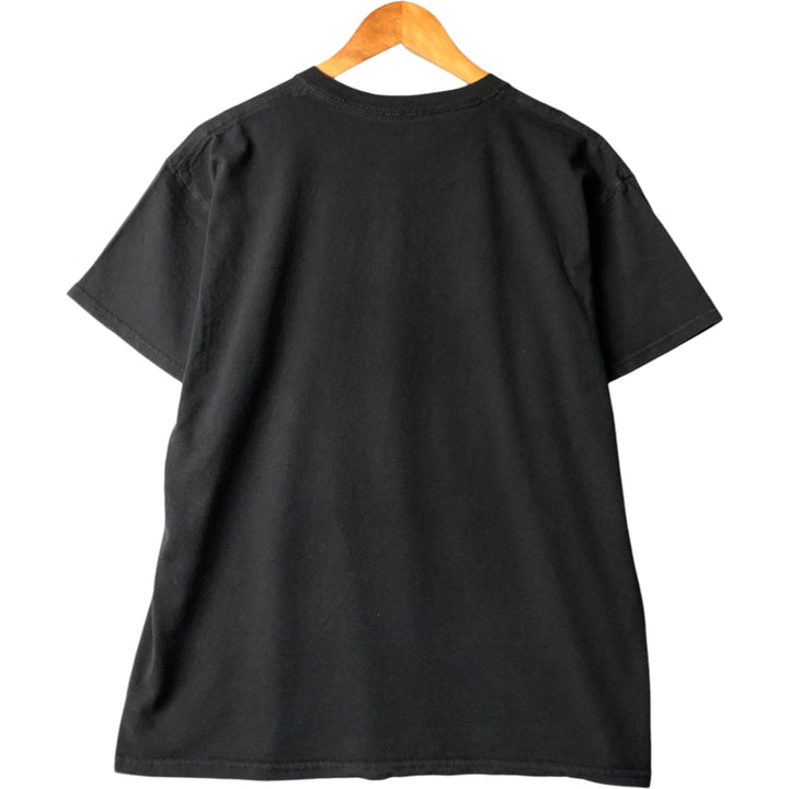 NIRVANA Nirvana Band T-shirt, Band T, Men's L size unclear black type Vintage Second Hand