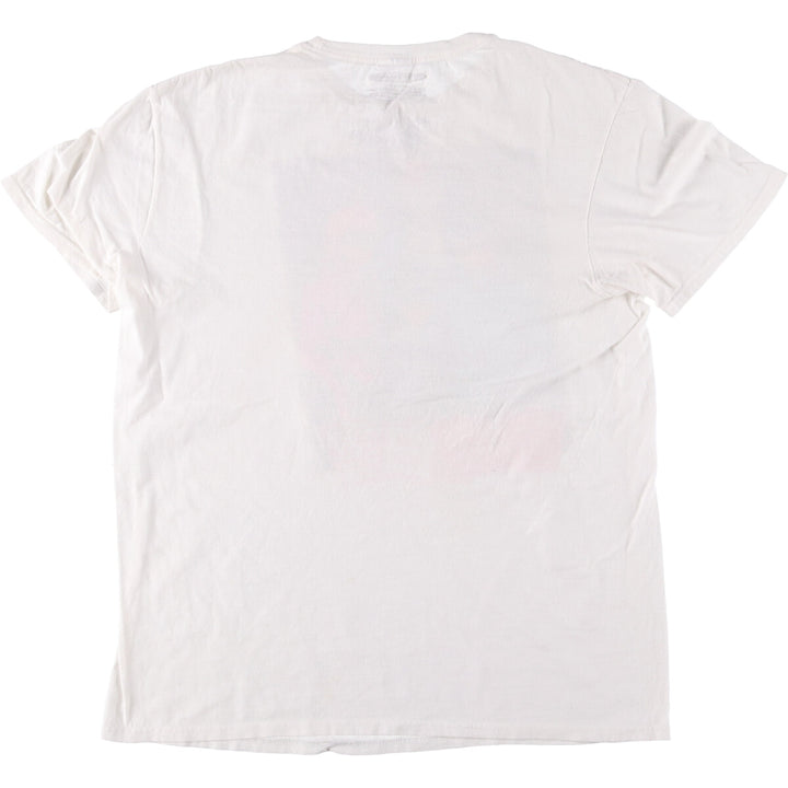 YUYUHAKUSYO Yu Yu Hakusho Anime Character Print T-Shirt Men's L size cotton white type Vintage Second Hand