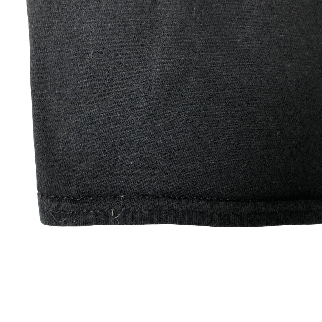 NARUTO Shippuden Uchiha Sasuke Anime Character Print T-Shirt, Men's Size Medium cotton black type Vintage Second Hand