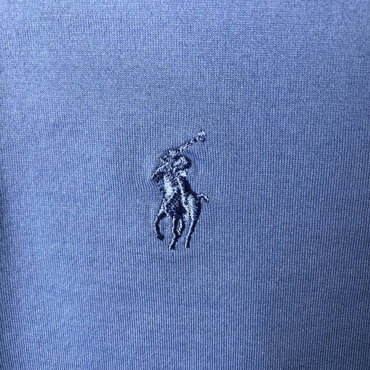 Ralph Lauren POLO GOLF Short Sleeve Polo Shirt Men's XL Pima Cotton Blue type light blue Vintage Second Hand