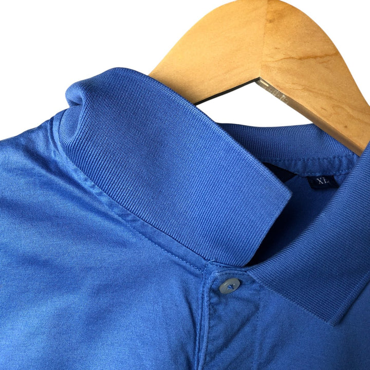Ralph Lauren POLO GOLF Short Sleeve Polo Shirt Men's XL Pima Cotton Blue type light blue Vintage Second Hand