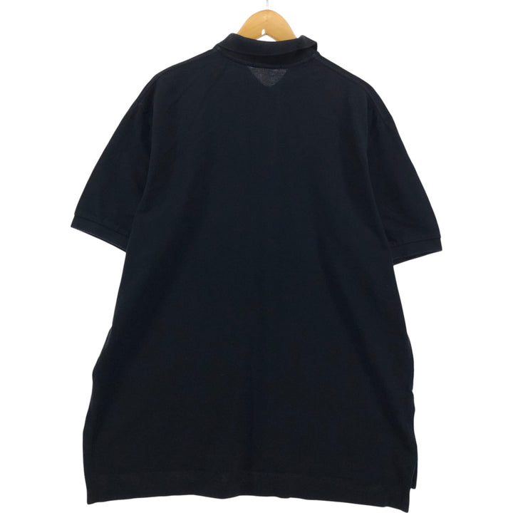 Ralph Lauren POLO RALPH LAUREN short sleeve polo shirt men's XL equivalent cotton black type Vintage Second Hand