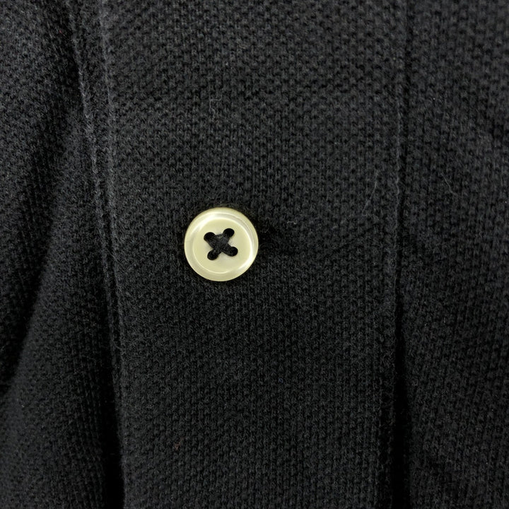 Ralph Lauren POLO RALPH LAUREN short sleeve polo shirt men's XL equivalent cotton black type Vintage Second Hand