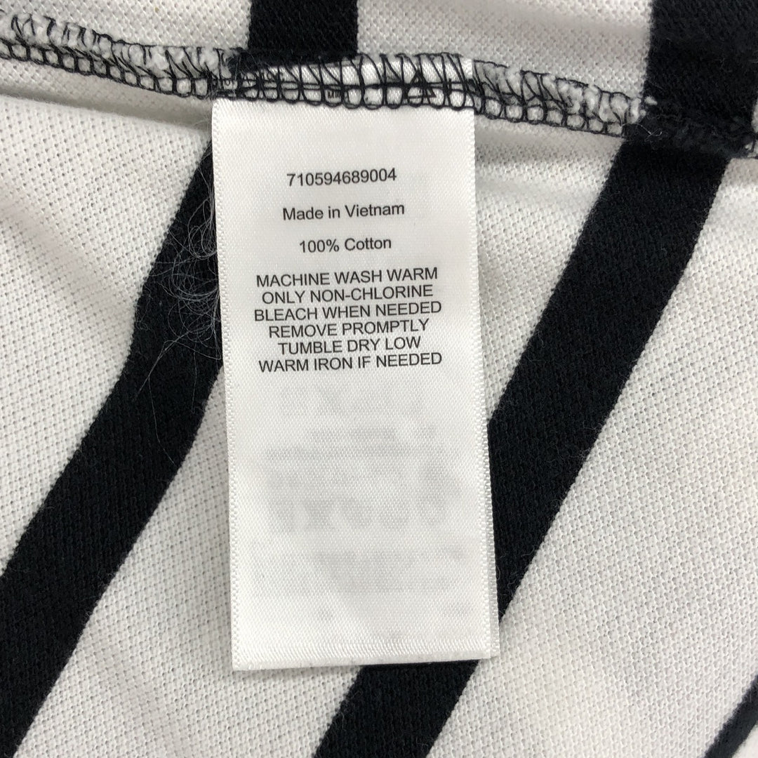 Ralph Lauren POLO RALPH LAUREN CUSTOM FIT short sleeve striped polo shirt men's size M cotton black type Vintage Second Hand