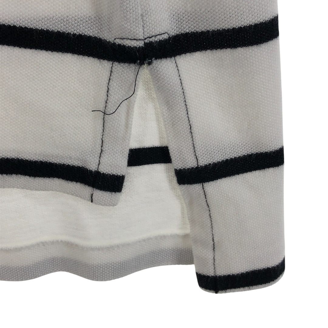Ralph Lauren POLO RALPH LAUREN CUSTOM FIT short sleeve striped polo shirt men's size M cotton black type Vintage Second Hand