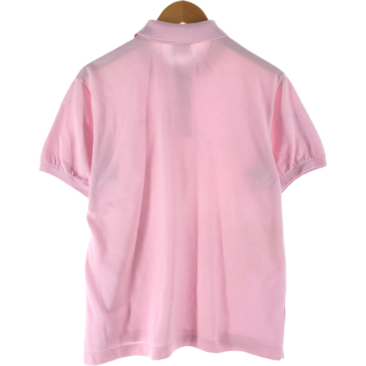 Lacoste LACOSTE Short Sleeve Polo Shirt Size 5 Men's L cotton pink type Vintage Second Hand