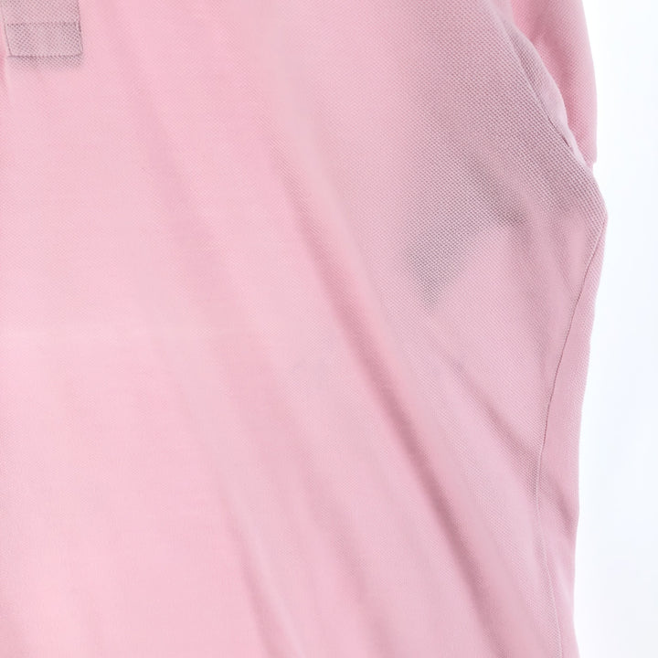 Lacoste LACOSTE Short Sleeve Polo Shirt Size 5 Men's L cotton pink type Vintage Second Hand