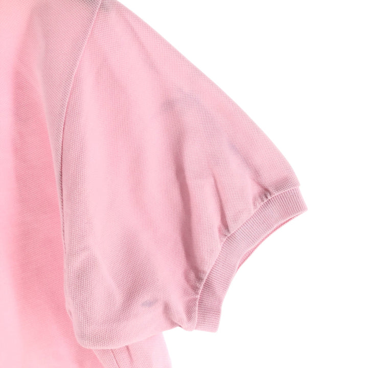 Lacoste LACOSTE Short Sleeve Polo Shirt Size 5 Men's L cotton pink type Vintage Second Hand