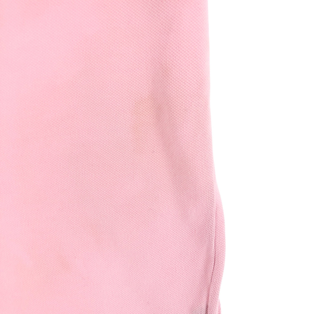 Lacoste LACOSTE Short Sleeve Polo Shirt Size 5 Men's L cotton pink type Vintage Second Hand