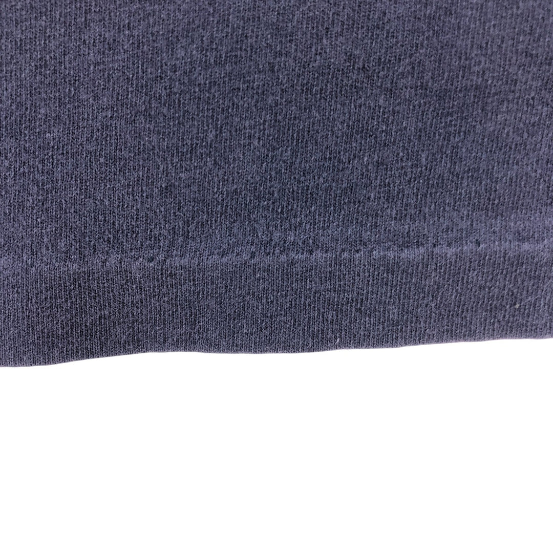 90'S Hanes Heavyweight NFL Dallas Cowboys Logo Print T-Shirt Men's XL Vintage cotton navy blue type Vintage Second Hand