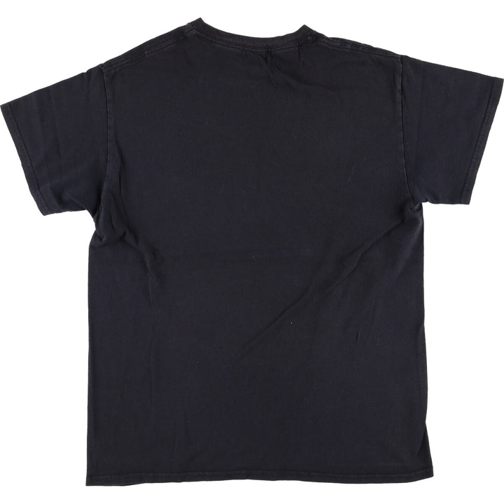 00'S NARUTO SHIPPUDEN Anime Character Print T-Shirt Men's M size cotton black type Vintage Second Hand