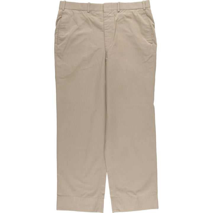 Corporate Image Tom James Slacks Pants Made in USA Men's W35 unclear Beige type Vintage Second Hand