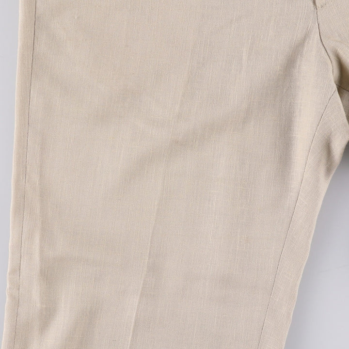 1990'S Vintage Farah slacks for men, size W34 polyester Beige type Vintage Second Hand