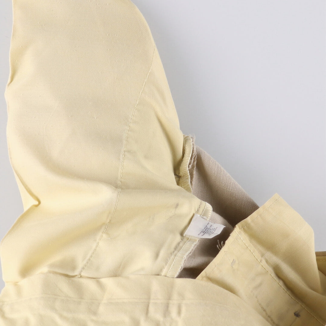 1990'S Vintage Farah slacks for men, size W34 polyester Beige type Vintage Second Hand