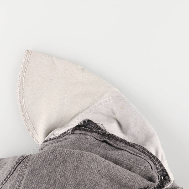 Levi's STRAUSS AND CO denim overalls for men, equivalent to W31 unclear black type Vintage Second Hand