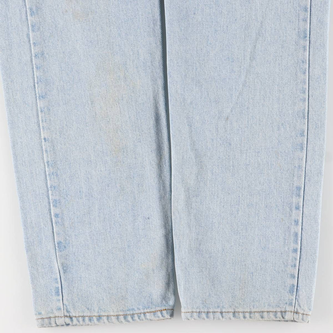 90'S Levi's 505 REGULAR FIT STRAIGHT LEG Tapered Denim Pants Made in USA Men's W33 Vintage cotton blue type Vintage Second Hand
