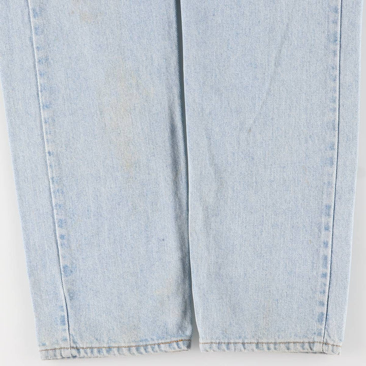 90'S Levi's 505 REGULAR FIT STRAIGHT LEG Tapered Denim Pants Made in USA Men's W33 Vintage cotton blue type Vintage Second Hand