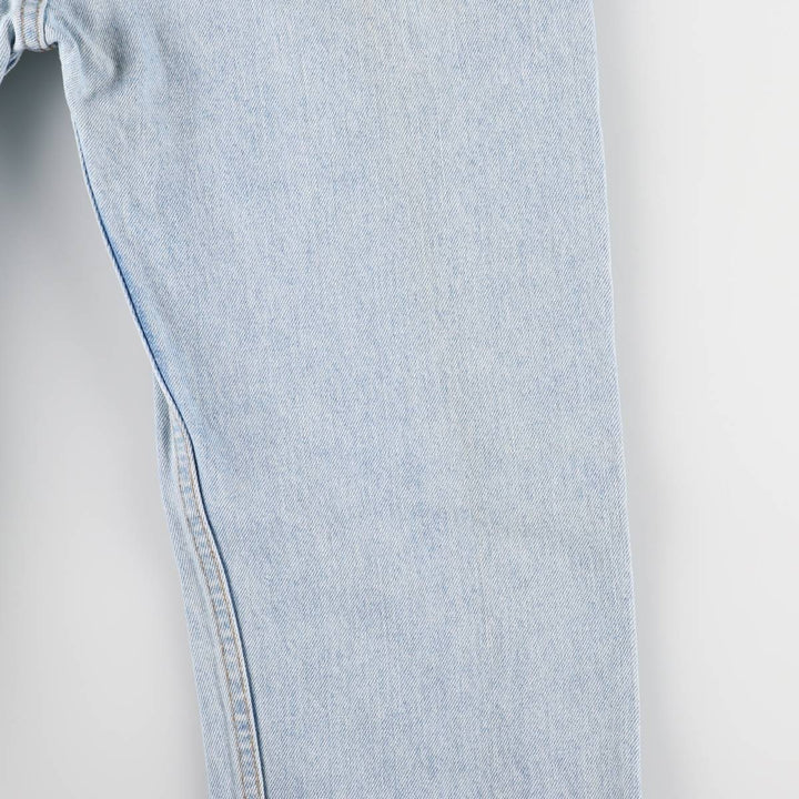 90'S Levi's 505 REGULAR FIT STRAIGHT LEG Tapered Denim Pants Made in USA Men's W33 Vintage cotton blue type Vintage Second Hand