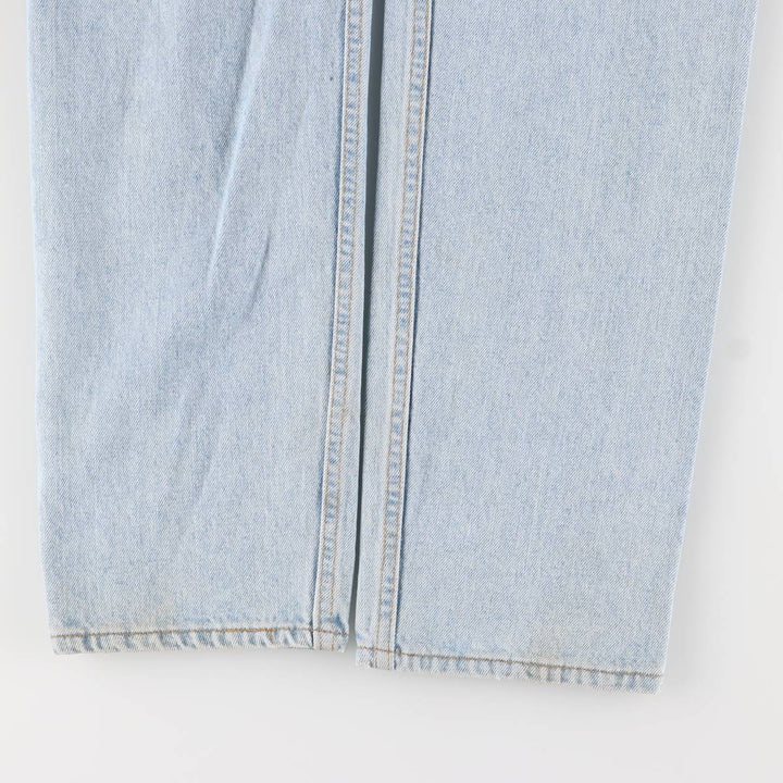 90'S Levi's 505 REGULAR FIT STRAIGHT LEG Tapered Denim Pants Made in USA Men's W33 Vintage cotton blue type Vintage Second Hand