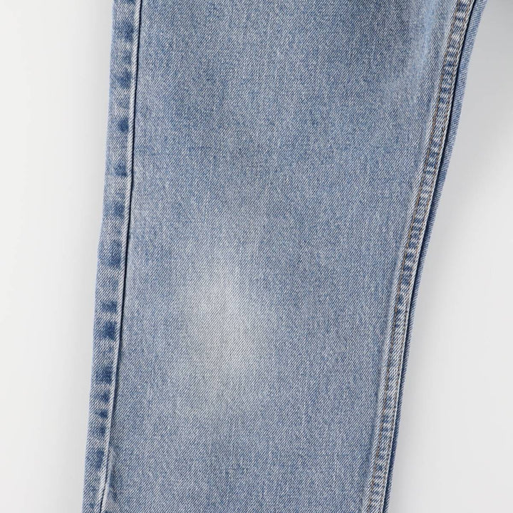 90'S Levi's 505 STRAIGHT LEG REGULAR FIT Tapered Denim Pants Made in USA Men's W33 Vintage cotton blue type Vintage Second Hand