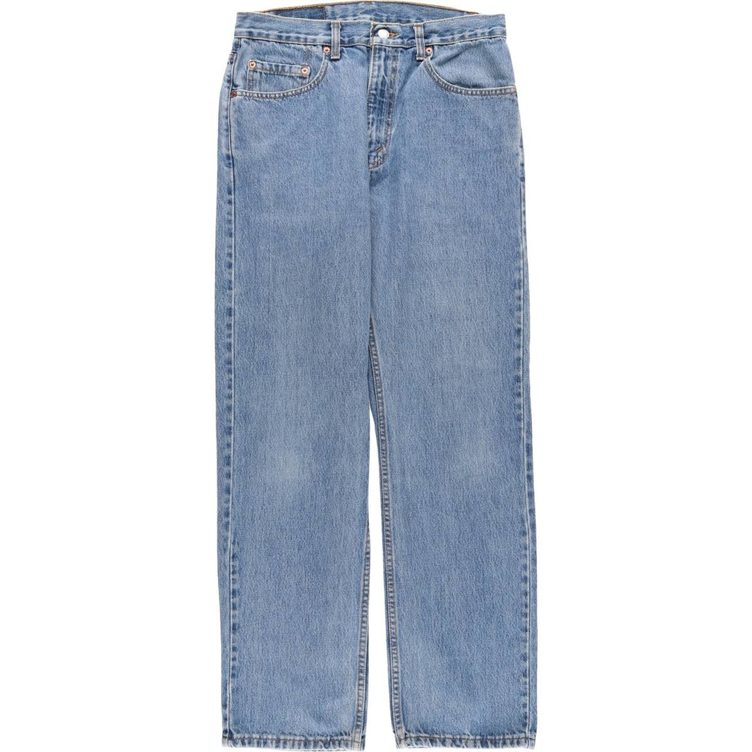2000'S Levi's 505 Regular Fit Straight Leg Tapered Denim Pants, Made in Canada, Men's Size W32 cotton blue type Vintage Second Hand