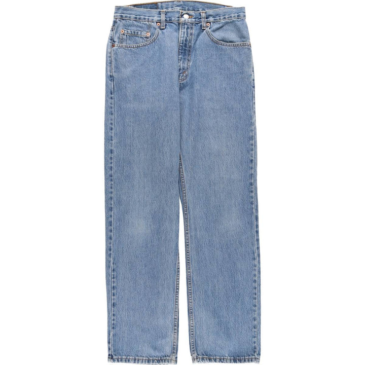 2000'S Levi's 505 Regular Fit Straight Leg Tapered Denim Pants, Made in Canada, Men's Size W32 cotton blue type Vintage Second Hand