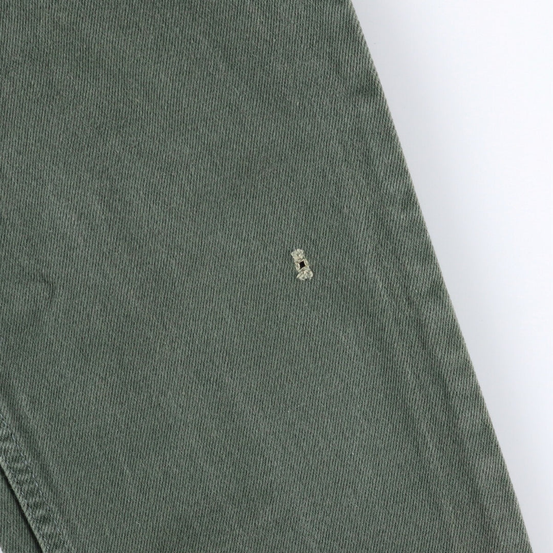 90'S Levi's 550 Relaxed Fit Tapered Leg Denim Pants with Orange Tab, Made in USA, Vintage cotton green type Vintage Second Hand