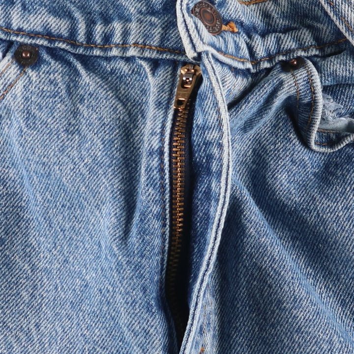 90'S Levi's 550 Student Tapered Denim Pants, Women's Size L (W29), Vintage Orange Tab cotton blue type Vintage Second Hand