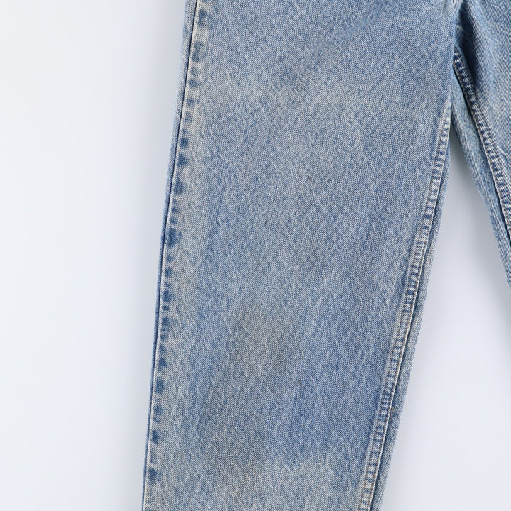 90'S Levi's 550 Student Tapered Denim Pants, Women's Size L (W29), Vintage Orange Tab cotton blue type Vintage Second Hand