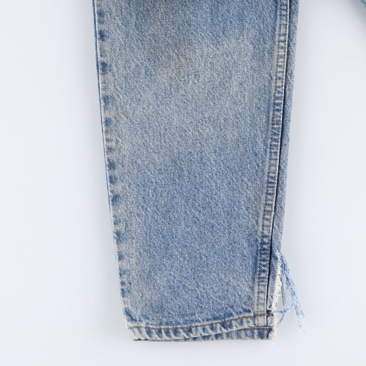 90'S Levi's 550 Student Tapered Denim Pants, Women's Size L (W29), Vintage Orange Tab cotton blue type Vintage Second Hand
