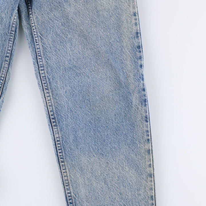 90'S Levi's 550 Student Tapered Denim Pants, Women's Size L (W29), Vintage Orange Tab cotton blue type Vintage Second Hand