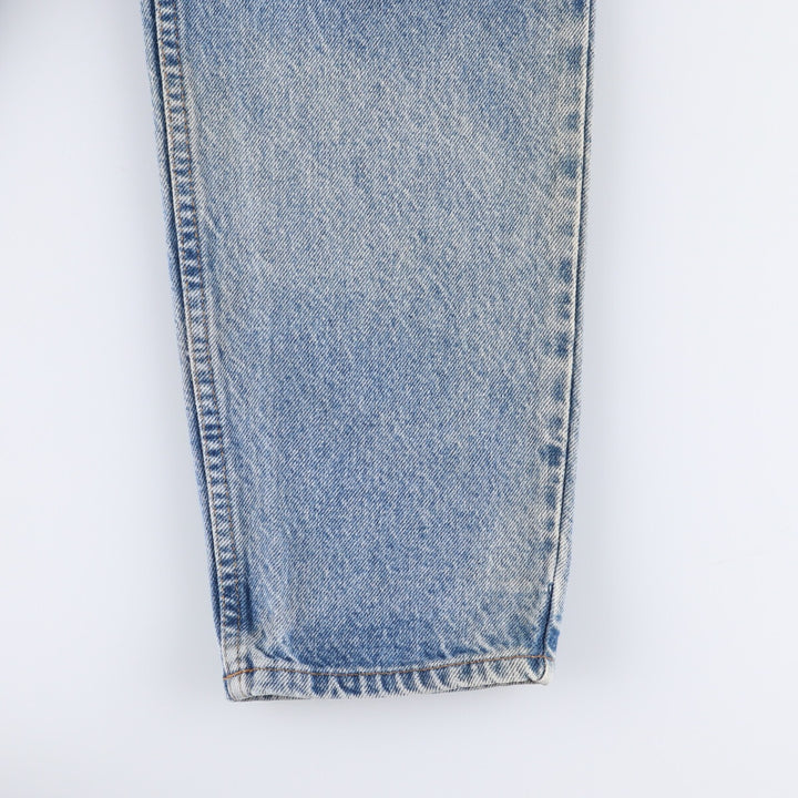 90'S Levi's 550 Student Tapered Denim Pants, Women's Size L (W29), Vintage Orange Tab cotton blue type Vintage Second Hand