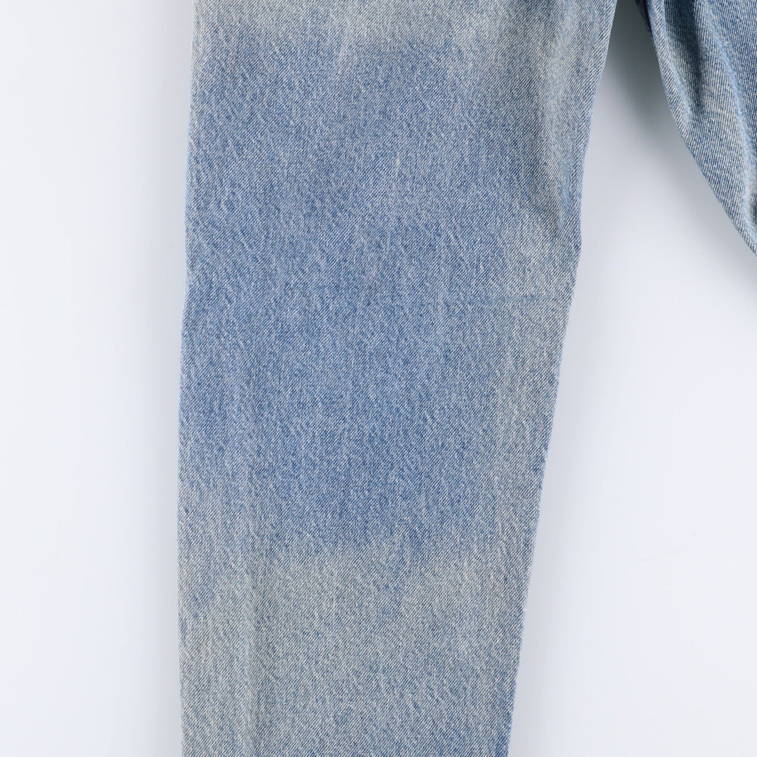 90'S Levi's 550 Student Tapered Denim Pants, Women's Size L (W29), Vintage Orange Tab cotton blue type Vintage Second Hand