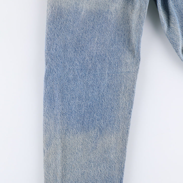 90'S Levi's 550 Student Tapered Denim Pants, Women's Size L (W29), Vintage Orange Tab cotton blue type Vintage Second Hand
