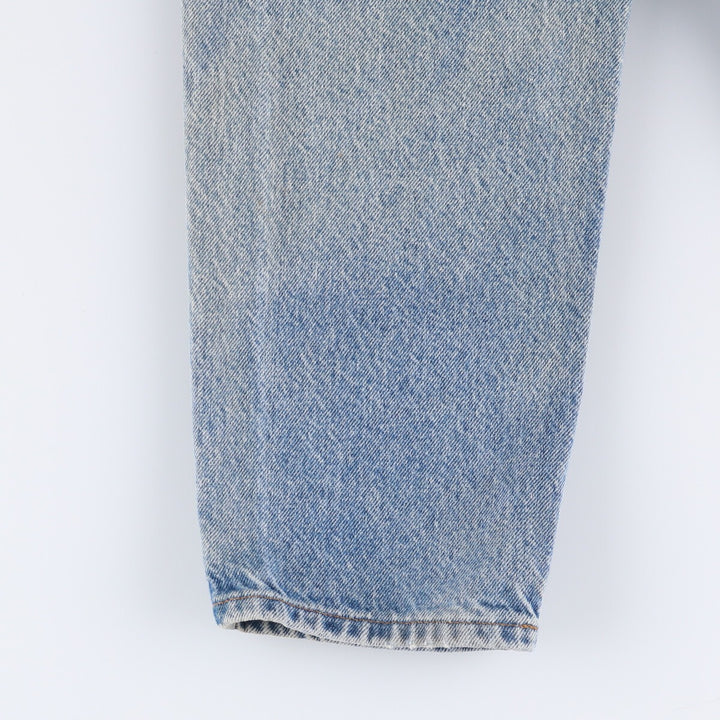 90'S Levi's 550 Student Tapered Denim Pants, Women's Size L (W29), Vintage Orange Tab cotton blue type Vintage Second Hand