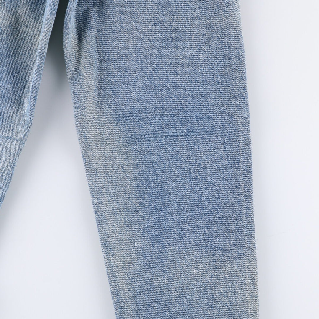 90'S Levi's 550 Student Tapered Denim Pants, Women's Size L (W29), Vintage Orange Tab cotton blue type Vintage Second Hand